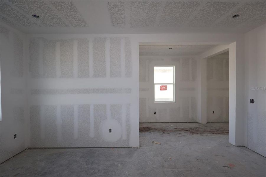 In-progress construction of a new home in Center Lake on the Park, St. Cloud, FL (Image 12).