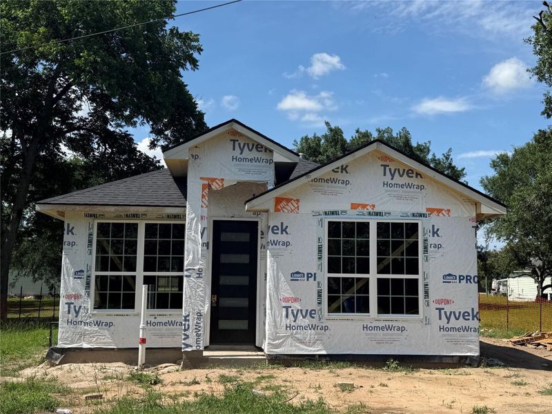 In-progress construction of a new home in , Waller, TX (Image 4).