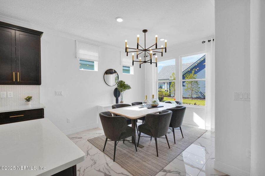 Furnished interior view inside a new home in Summer Bay at Grand Oaks, St. Augustine (Image 12). Furnished interior view inside a new home in Summer Bay at Grand Oaks, St. Augustine (Image 12).