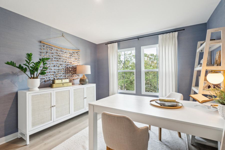 Furnished interior view inside a new home in Liberty Hill Farm, Mount Pleasant (Image 11).