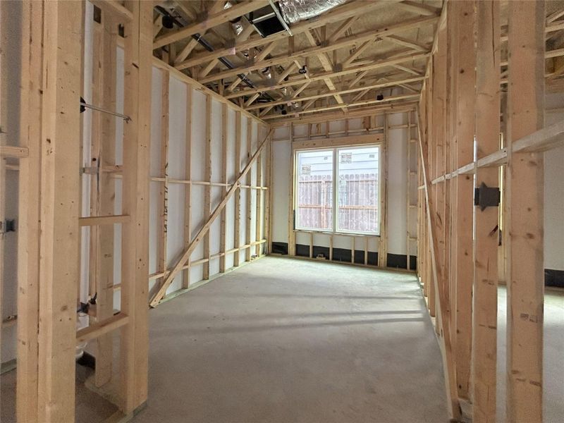 Private First-Floor Study Ideal for Working From Home. Construction Photo as of 3/13/2026 Private First-Floor Study Ideal for Working From Home. Construction Photo as of 3/13/2026