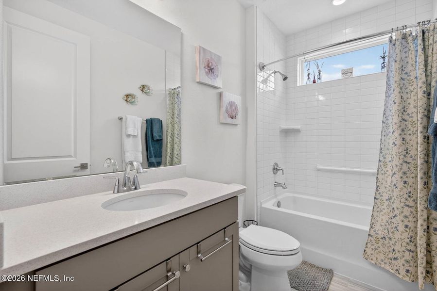 Furnished interior view inside a new home in , Palm Coast (Image 19).