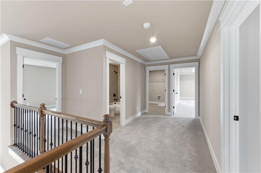Spacious, unfurnished interior of a new home in Springside Reserve, Powder Springs (Image 31).