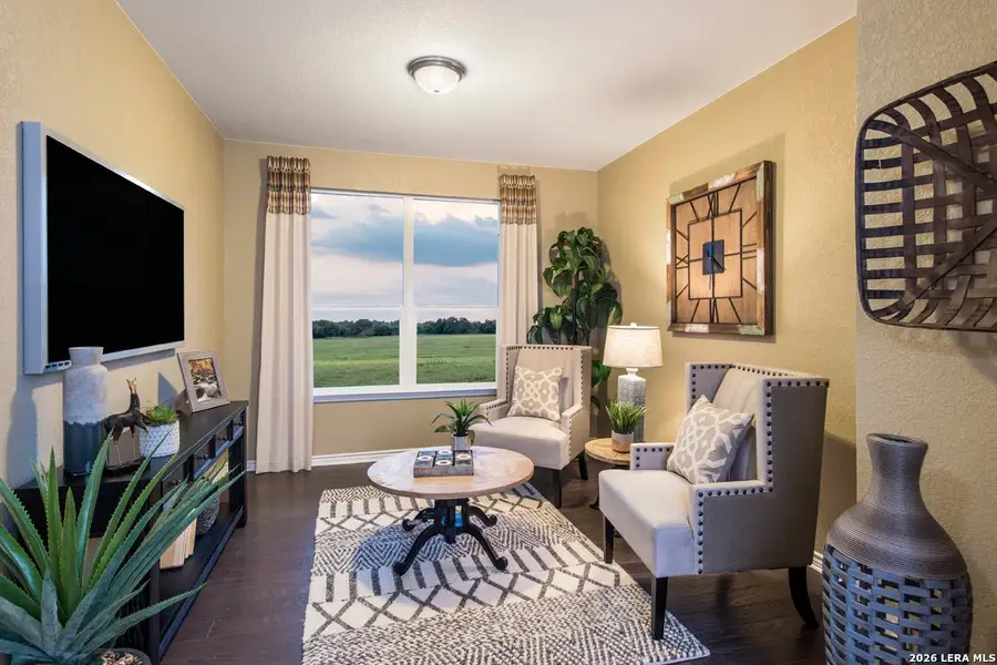 Furnished interior view inside a new home in Hidden Bluffs at TRP, San Antonio (Image 4).