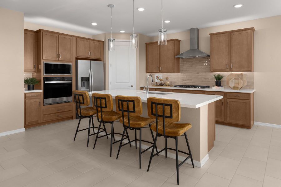 Representative furnished interior of a home built from the Ash by Mattamy Homes in Bella Vista Farms, Queen Creek (Image 6).