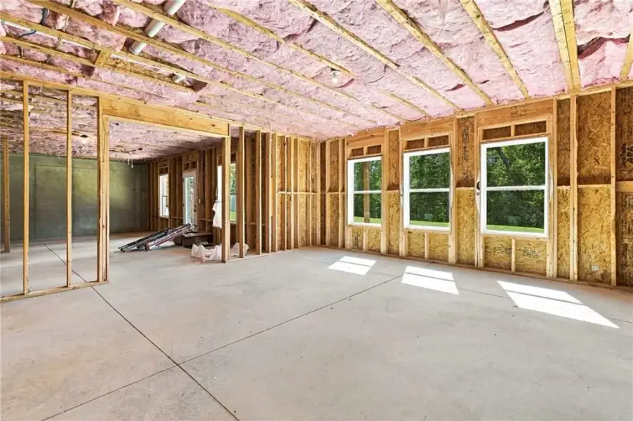 In-progress construction of a new home in , Conyers, GA (Image 51).