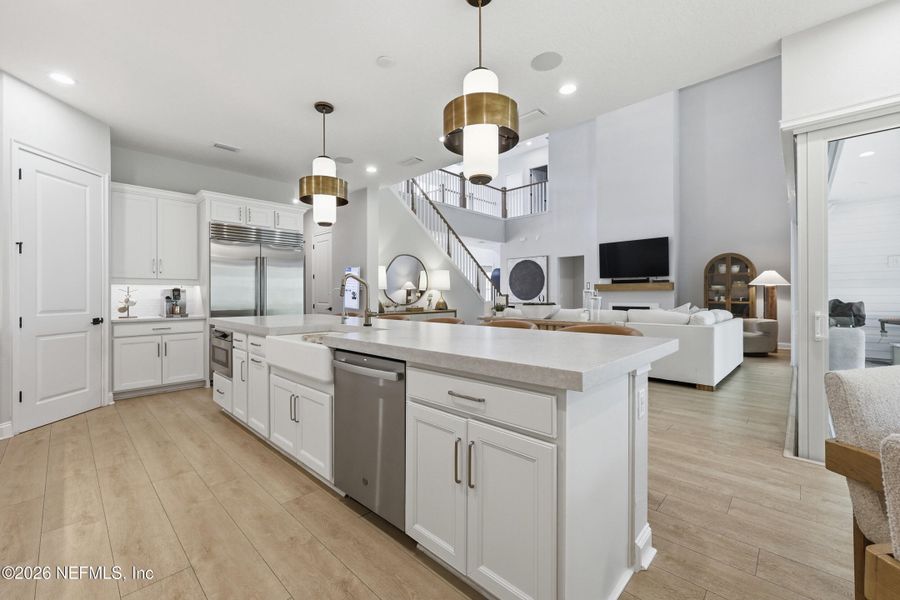 Furnished interior view inside a new home in , Ponte Vedra (Image 15).
