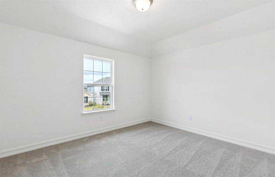 Spacious secondary bedroom