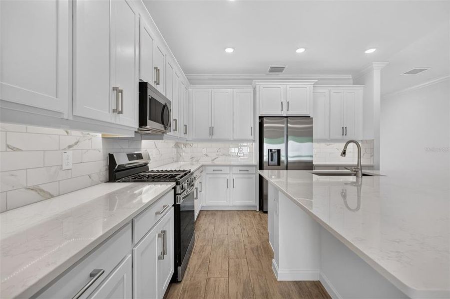 Furnished interior view inside a new home in , Mount Dora (Image 7).