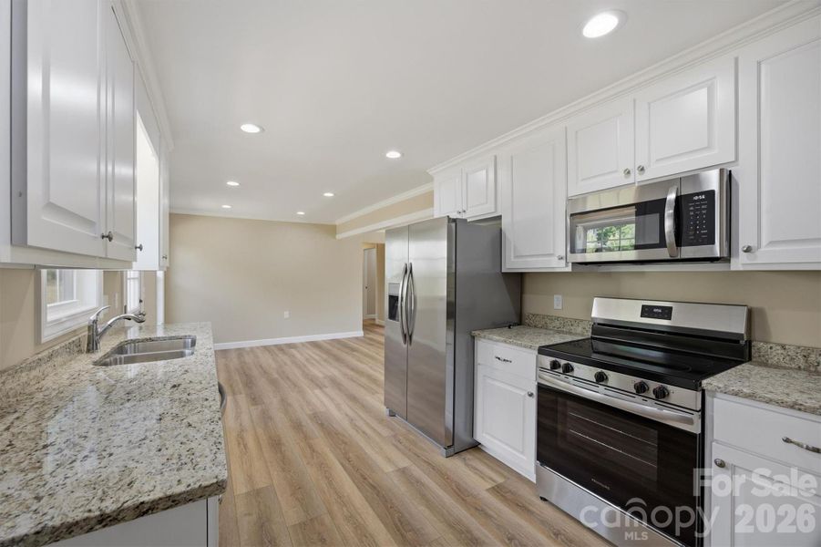 Furnished interior view inside a new home in , Morganton (Image 11).