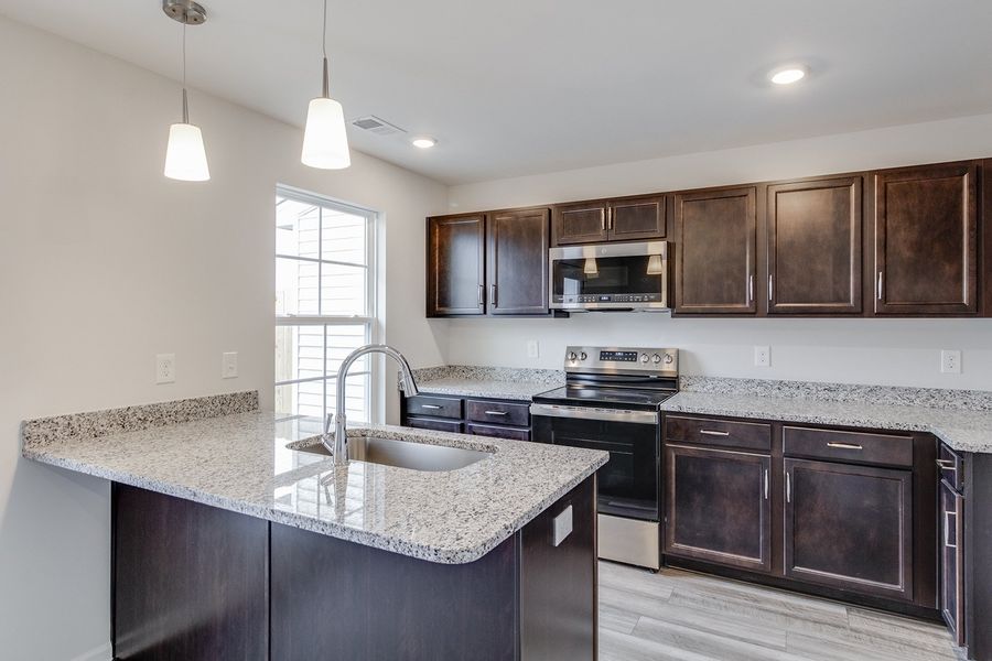 Furnished interior view inside a new home in Astoria, Columbia (Image 7).