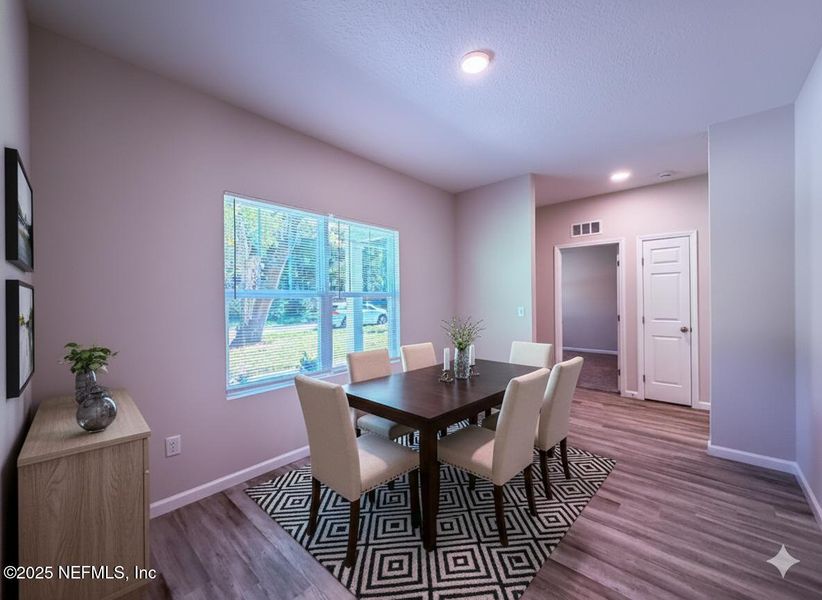 Furnished interior view inside a new home in , Jacksonville (Image 6).