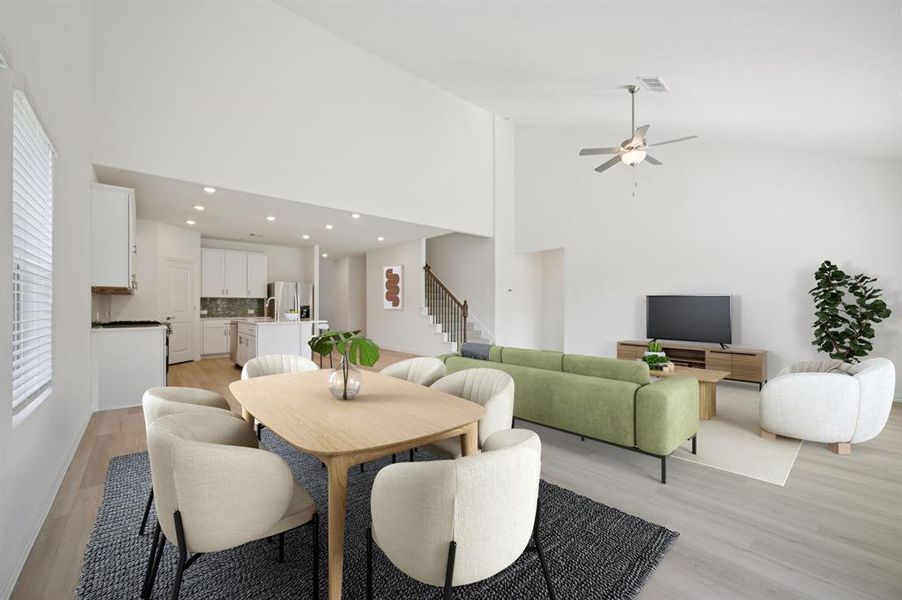 Photo is not of the actual home, but is an inspirational photo of builder’s model home and may depict options, furnishings, and/or decorator features that are not included.