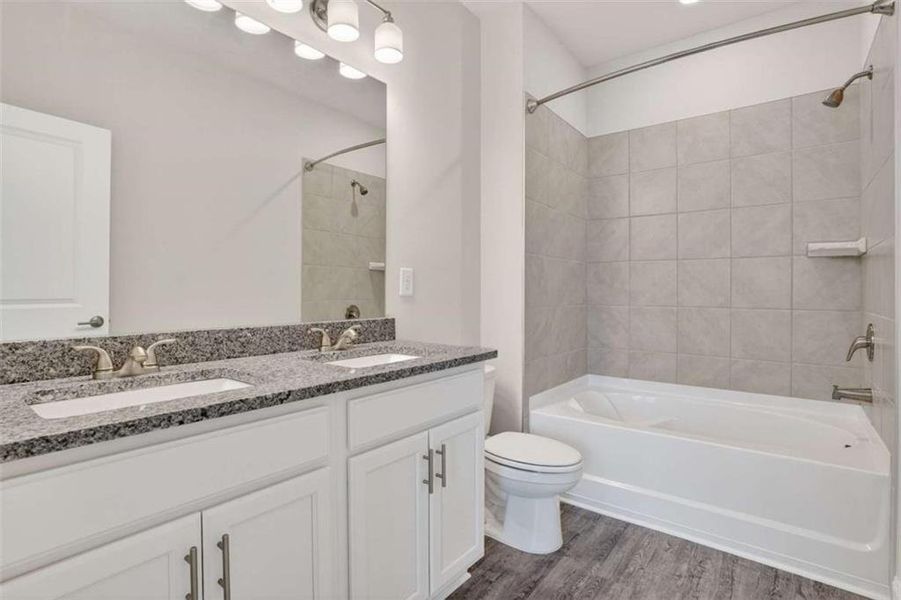 Furnished interior view inside a new home in , South Fulton (Image 7).