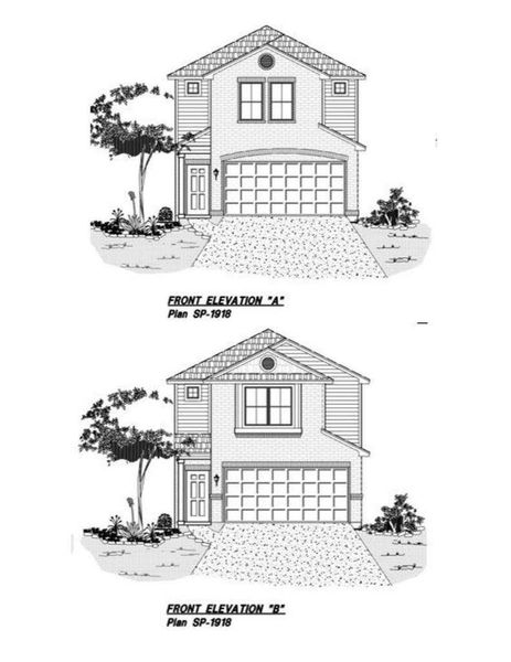 Exterior rendering of this home design in River Ranch, Dayton, TX (Image 3).
