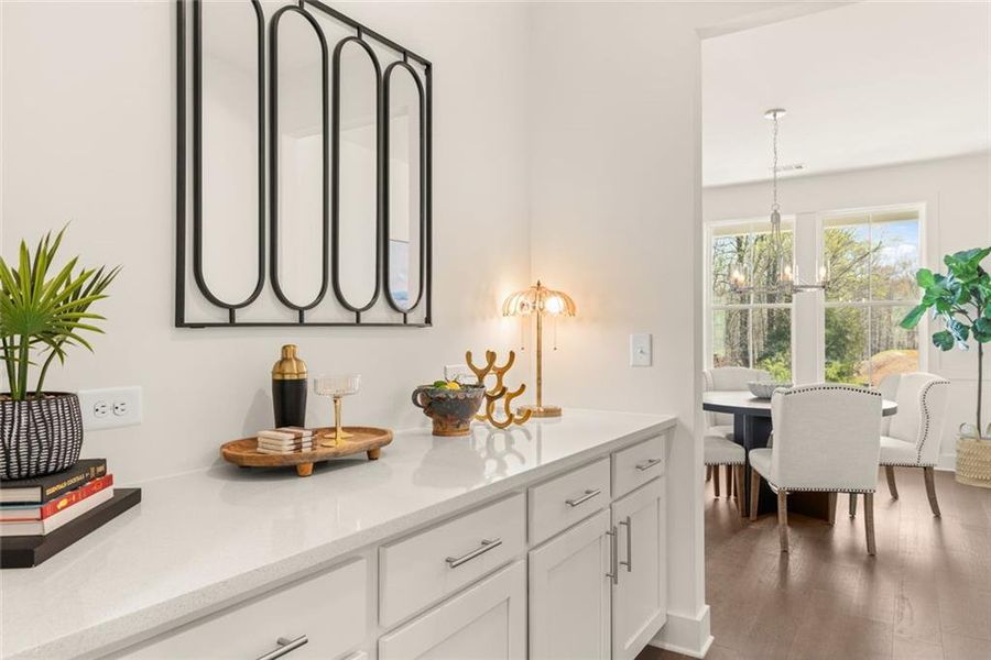 Furnished interior view inside a new home in , Gainesville (Image 62).