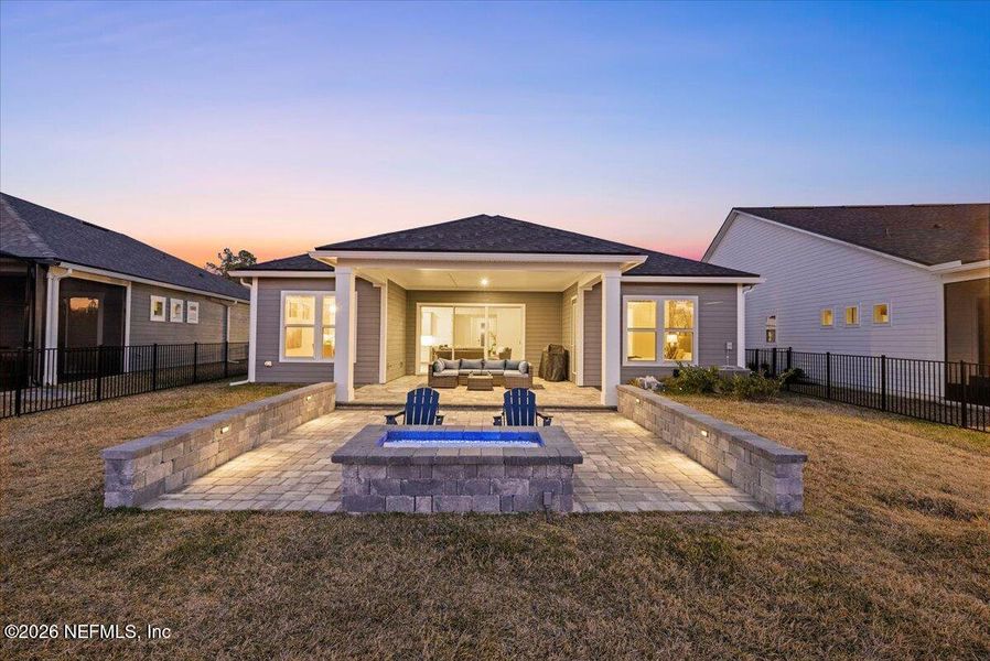 Exterior details and patio area of a home in , St. Johns (Image 35).