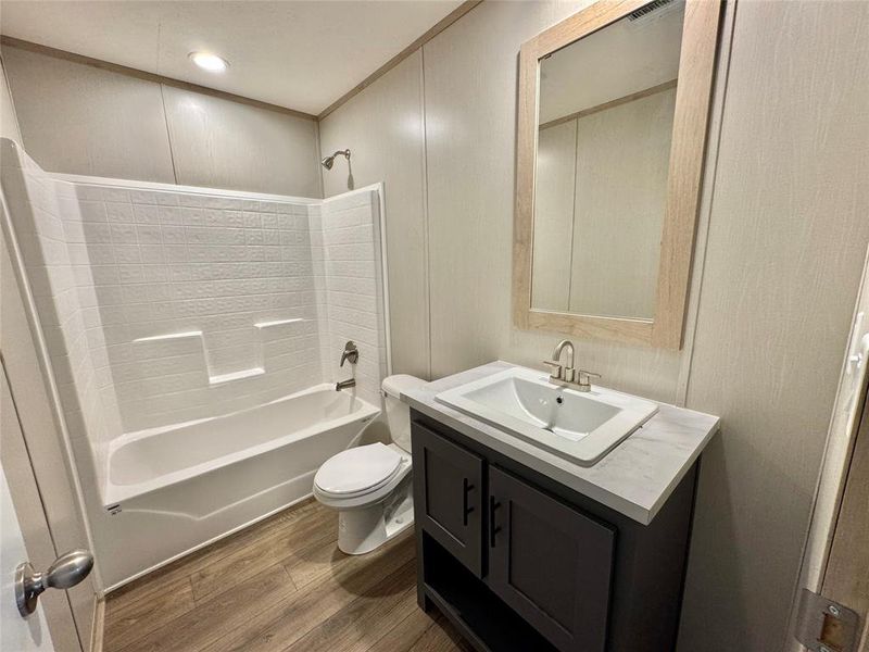 Furnished interior view inside a new home in , Nocona (Image 8).