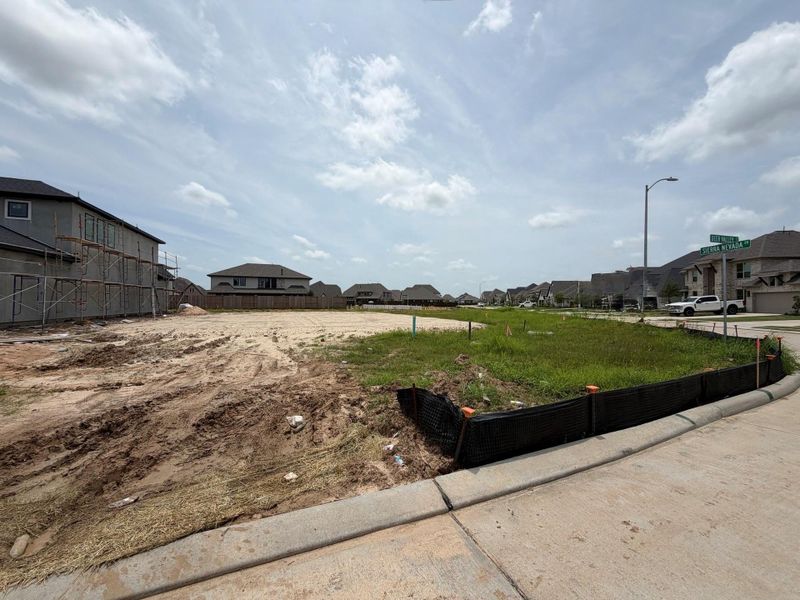 Site preparation for new homesites in Meridiana 70', Manvel (Image 5). Site preparation for new homesites in Meridiana 70', Manvel (Image 5).