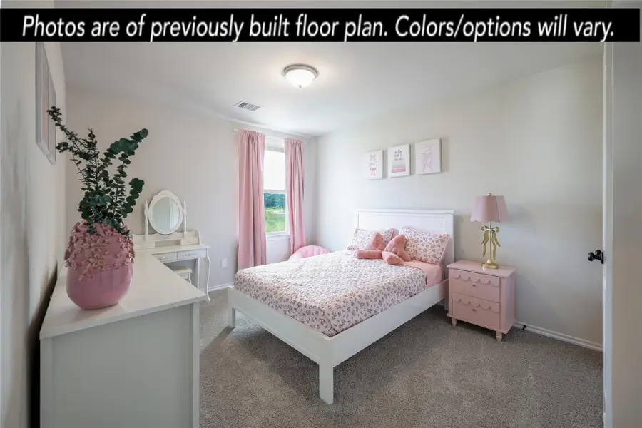 Furnished interior view inside a new home in The Enclave at Spring Branch, Montgomery (Image 25).