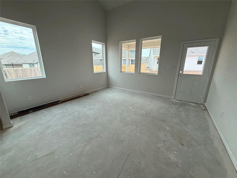 Spacious, unfurnished interior of a new home in Cannon Ranch 40s, Dripping Springs (Image 12). Spacious, unfurnished interior of a new home in Cannon Ranch 40s, Dripping Springs (Image 12).