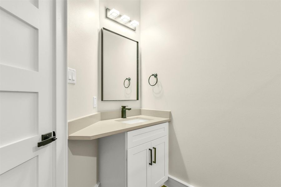 Secondary bathroom