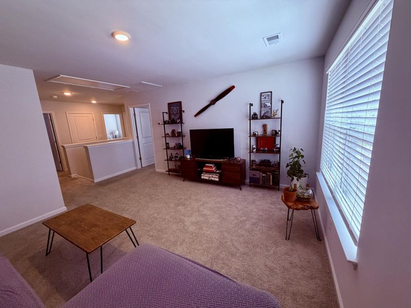 Furnished interior view inside a new home in Hillcrest, Ravenel (Image 5). Furnished interior view inside a new home in Hillcrest, Ravenel (Image 5).