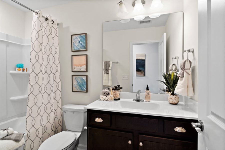 Representative furnished interior of a home built from the The Cherry Grove by Chesapeake Homes in Coastal Club of the Carolinas, Calabash (Image 39).