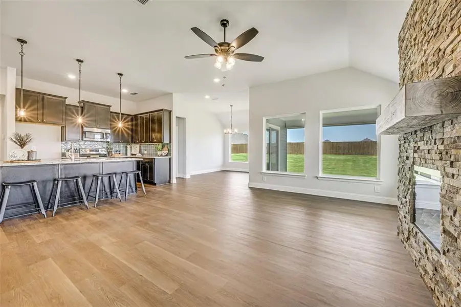 Furnished interior view inside a new home in , Sanger (Image 7). Furnished interior view inside a new home in , Sanger (Image 7).