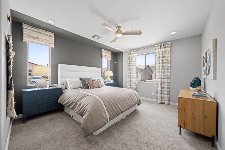 Furnished interior view inside a new home in Rancho Mercado, Surprise (Image 6).