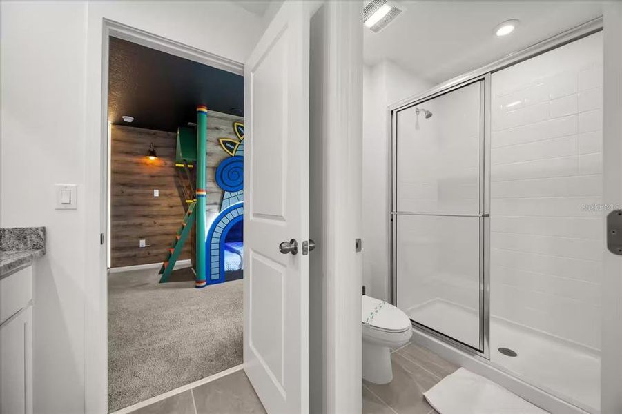 Furnished interior view inside a new home in Solara Resort, Kissimmee (Image 19).