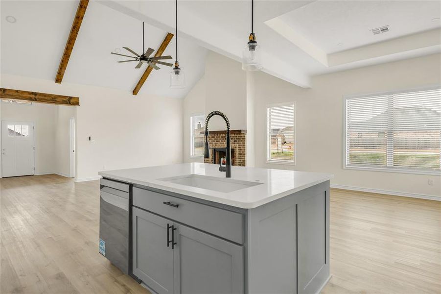 Furnished interior view inside a new home in , Bryan (Image 3). Furnished interior view inside a new home in , Bryan (Image 3).