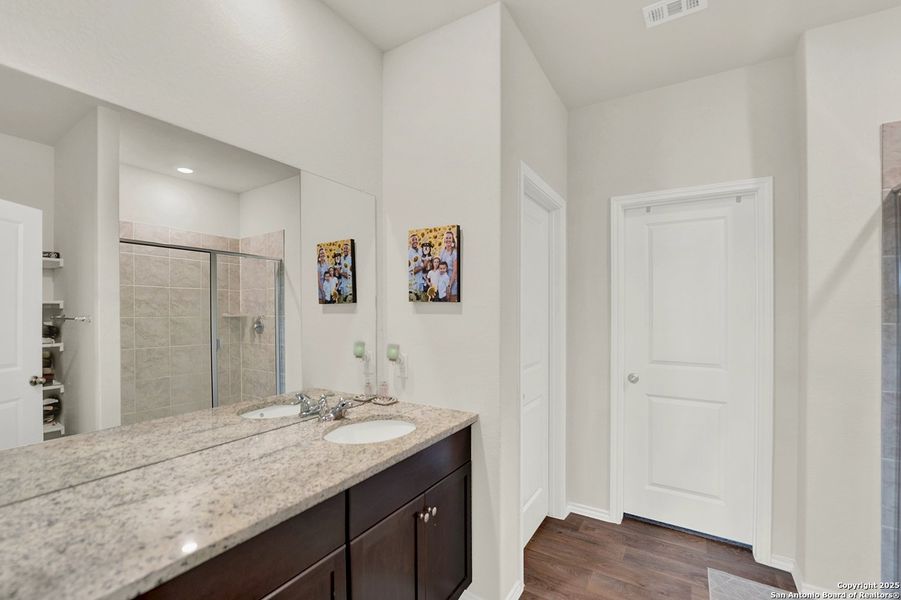 Furnished interior view inside a new home in The Links at River Bend, Floresville (Image 3).