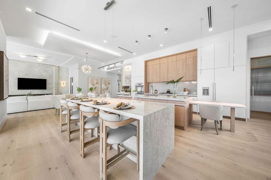 Furnished interior view inside a new home in , Boca Raton (Image 65).