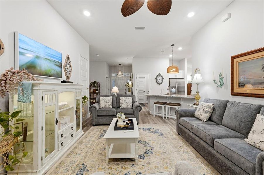 Furnished interior view inside a new home in , Lake City (Image 14).