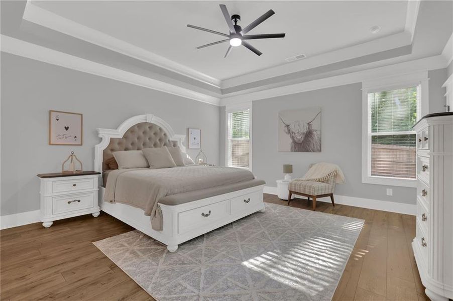 Furnished interior view inside a new home in , Canton (Image 10).