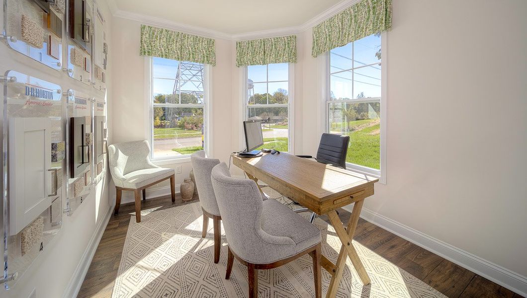 Furnished interior view inside a new home in The Townes at Stonecrest, Hendersonville (Image 14).
