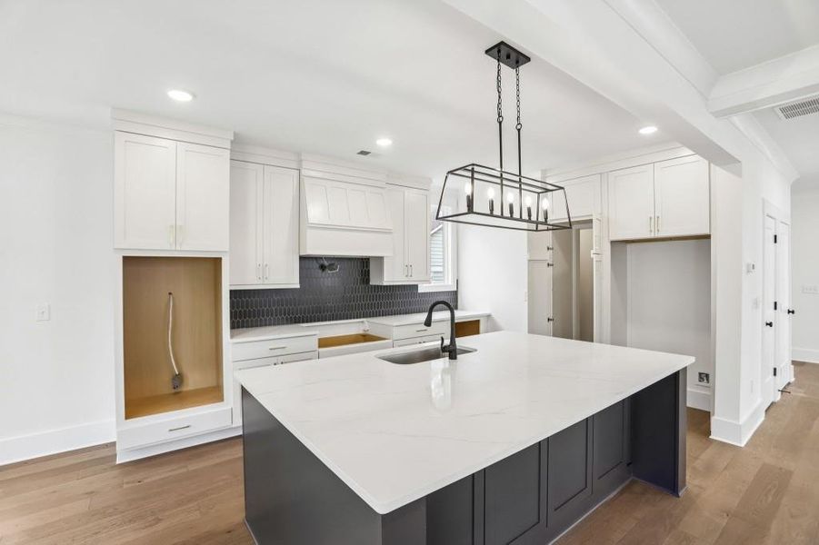 Furnished interior view inside a new home in , Marietta (Image 10).