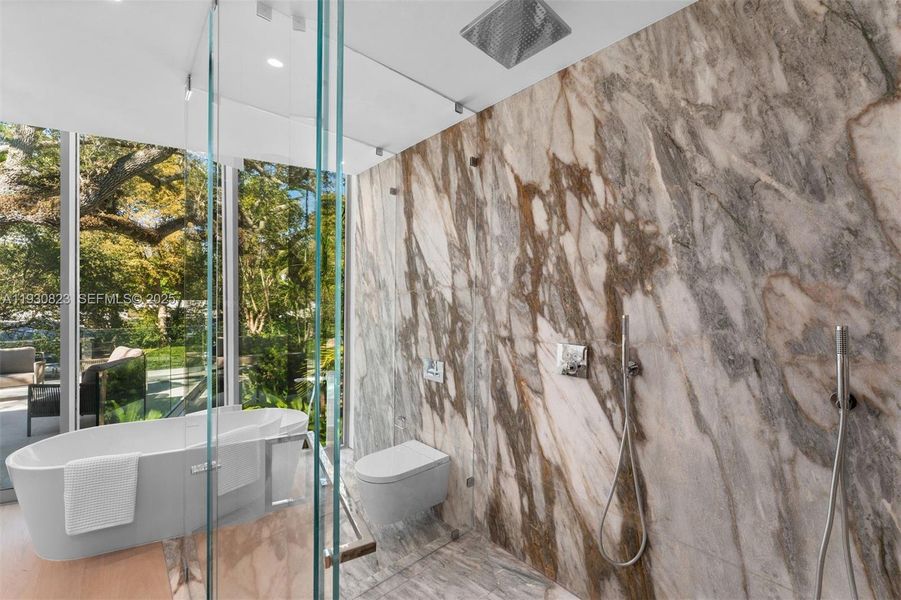 Furnished interior view inside a new home in , Miami (Image 51).