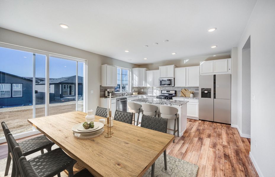 Furnished interior view inside a new home in Independence, Elizabeth (Image 8).