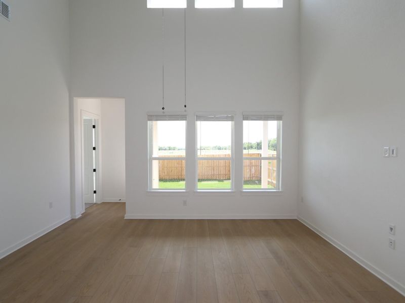 Spacious, unfurnished interior of a new home in Estancia West, Manchaca (Image 24). Spacious, unfurnished interior of a new home in Estancia West, Manchaca (Image 24).
