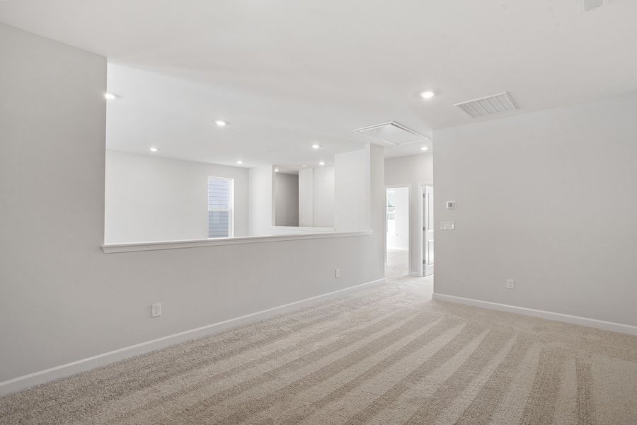 Spacious, unfurnished interior of a new home in Ovation at Sweetbrier, Durham (Image 24).