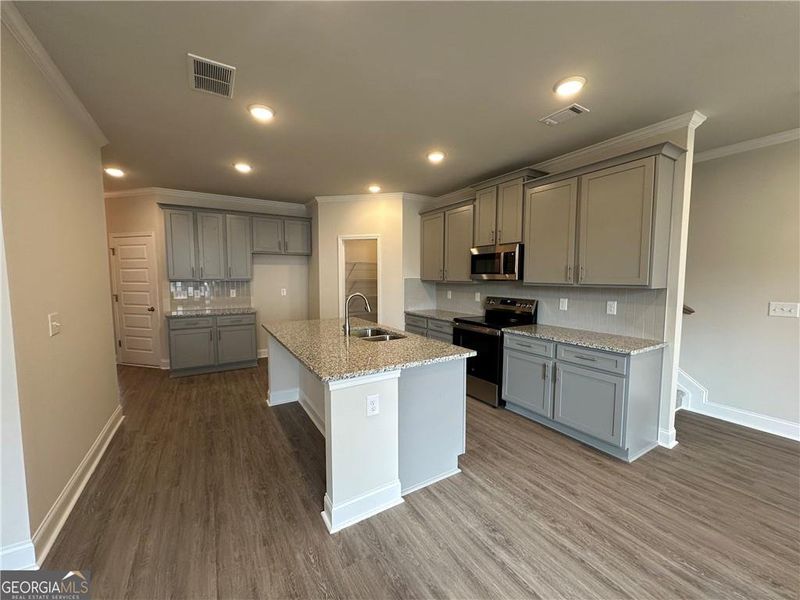 Furnished interior view inside a new home in Mulberry Summit, Flowery Branch (Image 3).