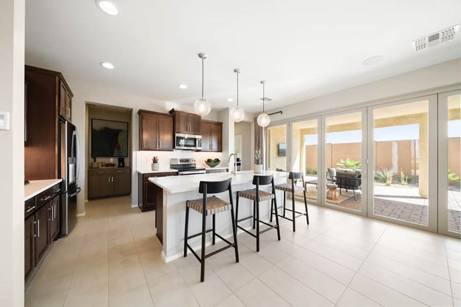 Furnished interior view inside a new home in Meridian, Queen Creek (Image 16).