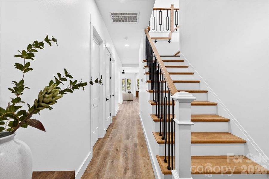 Furnished interior view inside a new home in , Hickory (Image 14).