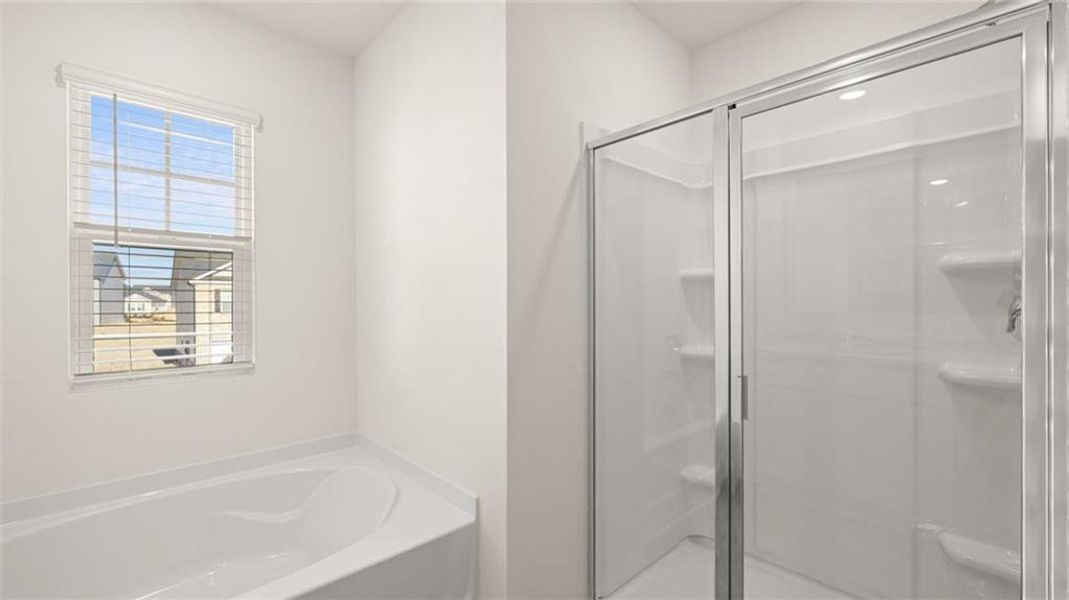 Furnished interior view inside a new home in Poplar Preserve, Newnan (Image 5).