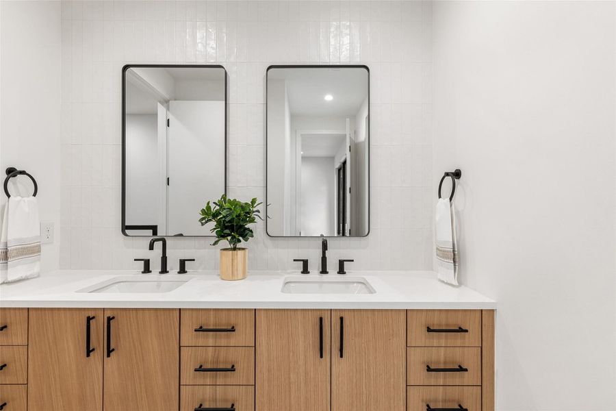 Furnished interior view inside a new home in , Austin (Image 38).