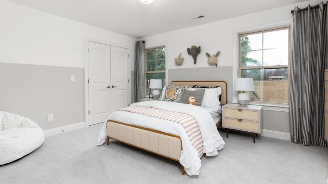 Furnished interior view inside a new home in Preserve at Carriage Cove, Oak Ridge (Image 49).