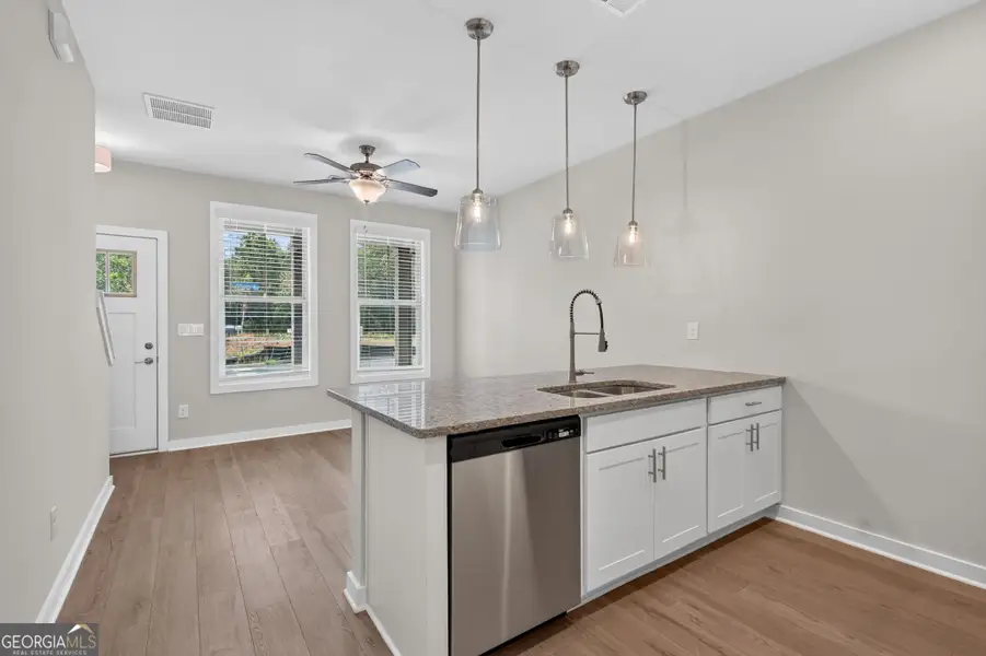 Furnished interior view inside a new home in The Cottages at East Lanier, Fayetteville (Image 4).