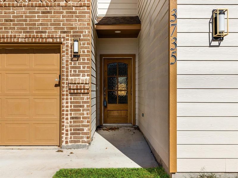 Exterior details and patio area of a home in , Fort Worth (Image 26).